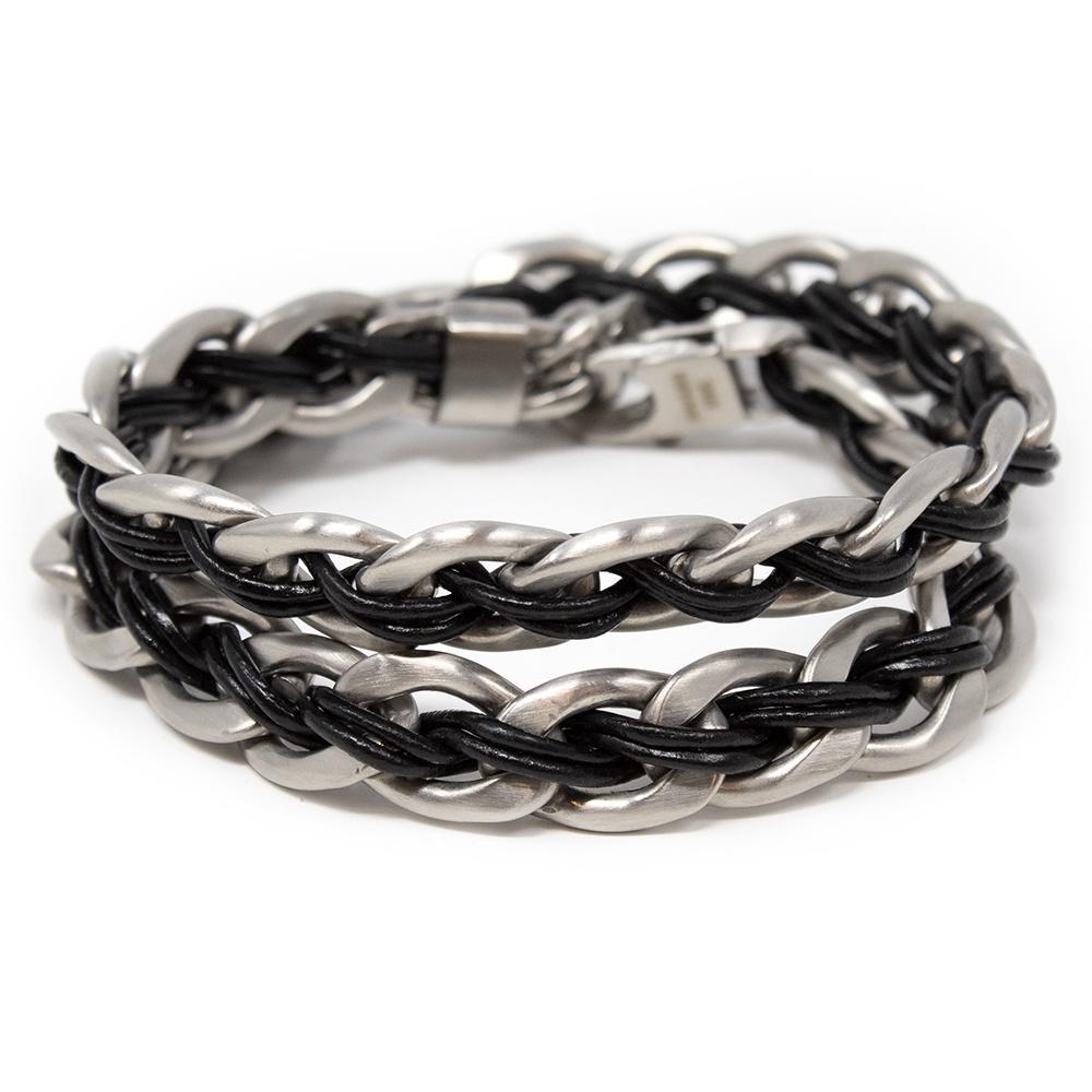 925 ITALY Sterling Silver Anchor Link Chain Men's Bracelet – NOVALO